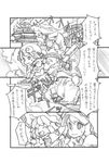  comic greyscale kawashiro_nitori kirisame_marisa monochrome multiple_girls patchouli_knowledge touhou translation_request uni_mate 