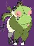 alligator alligatorid andrea_(deminothedragon) anthro areola balls beanie belly belly_grab big_areola big_belly big_breasts big_nipples bovid breasts caprine clothing crocodilian demon digital_media_(artwork) drugs duo ear_piercing facial_piercing footwear footwear_only genitals gynomorph hair hat headgear headwear hi_res horn huge_areola huge_breasts huge_nipples humanoid_genitalia humanoid_penis hybrid intersex jajahyena_(artist) joint lgbt_pride mammal marijuana mostly_nude nipples nose_piercing nose_ring obese overweight penetration penis piercing pride_colors reptile ring_piercing scalie septum_piercing sex sheep shoes shoes_only size_difference smile smoke smoke_from_nose smoking smoking_marijuana standing stoned substance_intoxication tail thick_thighs trans_(lore) transgender_pride_colors