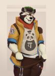 absurd_res acario_(artist) anthro epic_games fortnite hi_res male mammal procyonid raccoon rufus_(fortnite) solo