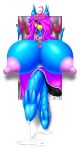 2_penises absurd_res ahkvenir alpha_channel anthro big_breasts big_penis blue_body bodily_fluids breaking_the_fourth_wall breasts clothed clothing crown cum cum_on_ground diphallism dragon flared_penis forked_tongue front_view genital_fluids genitals hair hair_over_eye headgear herm hi_res huge_breasts huge_penis hyper hyper_breasts hyper_genitalia hyper_penis ineffective_clothing intersex jewelry leaking_cum long_hair looking_at_viewer multi_genitalia multi_penis mythological_creature mythological_scalie mythology necklace nipples one_eye_obstructed partially_clothed penis portrait scalie solo three-quarter_portrait tiara tongue tongue_out vein veiny_penis vertical_diphallism