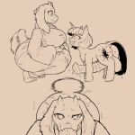 1:1 animal_genitalia animal_penis anthro biped bodily_fluids bovid breasts caprine clothed clothing cold-blooded-twilight crossgender crouching duo equid equine equine_genitalia equine_penis fellatio female female_penetrated feral friendship_is_magic ftg_crossgender fti_crossgender genital_fluids genitals gynomorph gynomorph/female gynomorph_penetrating hasbro hi_res horn intersex intersex/female intersex_penetrating mammal medial_ring my_little_pony mythological_creature mythological_equine mythology oral penetration penile penis precum quadruped sex tail tail_motion tailwag toriel twilight_sparkle_(mlp) undertale_(series) unicorn