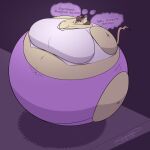 2023 air_inflation animaniacs animaniacs_(2020) anthro belly big_belly big_breasts bow_panties bow_underwear breasts brown_hair cleavage clothed clothing colored dated english_text female female_anthro floating fur hair hi_res house_mouse huge_belly huge_breasts hyper hyper_belly immobile inflation julia_brain mammal micro mouse murid murine panties pantsless pantsless_anthro pantsless_female partially_clothed partially_clothed_anthro partially_clothed_female pink_tail purple_clothing purple_panties purple_thought_bubble purple_underwear rodent shadow sheepie_(artist) shirt signature solo spherical_inflation tail tan_body tan_fur text thought_bubble topwear underwear warner_brothers white_clothing white_shirt white_topwear