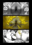 2_fingers 4_arms absurd_res antennae_(anatomy) anthro anus anus_focus arthropod awkward bee big_butt black_and_white butt claws comic dialogue duo english_text fart fart_cloud fart_fetish fart_sniffing farting_female farting_male farting_on_another farting_on_face farting_on_male female female_farting finger_claws fingers first_person_view gene_(soomir) genitals green_fart_cloud hectar_(soomir) hi_res huge_butt hymenopteran insect male male/female mammal mandibles mephitid monochrome multi_arm multi_limb nervous recording skunk sniffing soomir speech_bubble stuttering text vulva
