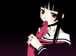  black_hair enma_ai jigoku_shoujo red_eyes tagme 