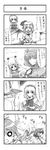  6+girls alice_margatroid comic greyscale hakurei_reimu highres izayoi_sakuya kirisame_marisa kochiya_sanae monochrome moriya_suwako multiple_girls panicking remilia_scarlet sora_no_amagumo touhou translated yasaka_kanako 