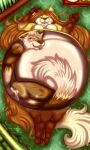  anthro belly big_belly big_breasts breasts bulging_belly canid canine canis duo female female_pred fluffy fluffy_tail happy happy_pred happy_prey hi_res internal male male/female male_prey mammal samfurry soft_vore stuffing swallowed tail vore waffle_wolf_(samfurry) wolf yokomasho 