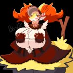 1:1 2026 alternative_fashion anthro arm_tuft big_breasts big_ears black_body black_clothing black_fur blush bow_ribbon bra braixen breasts cheek_tuft chest_tuft classic_lolita cleavage cleavage_overflow clothed clothing digital_drawing_(artwork) digital_media_(artwork) dress facial_tuft female female_anthro frilly frilly_clothing fur generation_6_pokemon glistening glistening_breasts hands_together hi_res huge_breasts huge_hips huge_thighs inner_ear_fluff j-fashion leg_tuft lolita_(fashion) looking_at_viewer multicolored_body multicolored_clothing multicolored_fur nintendo object_in_tail official_alternate_costume orange_body orange_eyes orange_fur pierrotpupp pink_clothing pokemon pokemon_(species) pokemon_cafe_remix pseudo_clothing red_clothing shoulder_tuft solo star stick stick_in_tail straining_clothing tail thick_thighs thigh_tuft tuft underwear white_body white_fur wide_hips yellow_body yellow_fur
