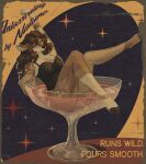  2026 adobe_photoshop_(artwork) alcohol anthro beverage black_clothing black_nose black_shirt black_tank_top black_topwear breasts brown_body brown_fur brown_hair cleavage clothed clothing cocktail cocktail_glass container cup deer digital_drawing_(artwork) digital_media_(artwork) drinking_glass feet female fur glass glass_container glass_cup hair hi_res hooves humanoid_hands ilex_(literaldeerirl) in_container in_glass leaf_accessory literaldeerirl long_hair looking_at_viewer mammal new_world_deer shaded shirt sitting snout solo tan_body tan_fur tank_top topwear trans_(lore) trans_woman_(lore) white-tailed_deer 