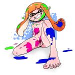 1:1 andrielabgade animal_humanoid areola blush blush_lines breasts cephalopod cephalopod_humanoid covered_in_paint female genitals hair hi_res humanoid humanoid_pointy_ears inkling marine marine_humanoid mollusk mollusk_humanoid navel nintendo nipples nude orange_eyes orange_hair paint pseudo_hair pubes pussy simple_background small_breasts smile solo splatoon squid_humanoid tan_body tan_skin tentacle_hair tentacles white_background