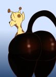  absurd_res big_butt black butt giraffe giraffid hi_res male mammal melville_melvin melville_melvin_(character) nude solo susknuckles 