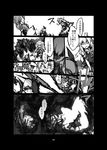  alice_margatroid beru comic greyscale kirisame_marisa long_hair monochrome multiple_girls short_hair touhou translation_request 