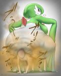 ambiguous_gender anon big_butt breasts butt duo fart fart_fetish female female/ambiguous gardevoir generation_3_pokemon hi_res huge_butt humanoid looking_back nintendo pokemon pokemon_(species) rear_view sitting_on_another smelly suzume_333