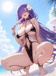  ai-generated azur_lane breasts highres it39 large_breasts mogador_(azur_lane) swimsuit 