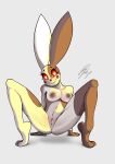  absurd_res all_fours anthro areola big_breasts big_ears big_eyes breasts clitoris female five_nights_at_freddy&#039;s genitals gesture heart_eyes heart_symbol hi_res human humanoid mammal nipples pose pubes pussy rple_p scottgames solo suggestive suggestive_gesture vanny_(fnaf) 
