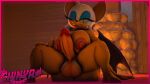 3d_(artwork) balls big_balls big_breasts big_butt breasts butt cabin digital_media_(artwork) fireplace genitals hi_res inside intersex intersex/intersex nude one_eye_closed penis pussy rouge_the_bat sega shinyagaia sitting sonic_the_hedgehog_(series) source_filmmaker_(artwork) spread_pussy spreading thick_thighs wink