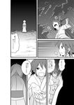  comic fuuzasa greyscale highres monochrome multiple_girls touhou translated 