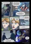 2024 4_arms 4_eyes alien anthro biped black_clothing black_shirt black_text black_topwear blonde_hair blue_eyes clothed clothing colored comic dan_(darth_biomech) darth_biomech day dialogue dialogue_box earth_(planet) english_text gharr_neht_ra green_clothing green_eyes green_jacket green_topwear group hair hi_res human jacket male mammal multi_arm multi_eye multi_limb open_mouth outside raharr red_hair shirt space spacecraft speech_bubble text topwear url vehicle zane_htrua_sha