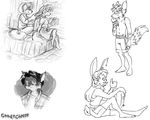  anthro ashlee_hurwitz canine clothed clothing dhole dormouse drawfurry feline good_cheese gunther_hausmann kelly_hamilton lagomorph lynx mammal nina_morena_agil priya_parvati rabbit rodent 