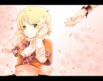  atoki blonde_hair hands hoshiguma_yuugi letterboxed mizuhashi_parsee revision short_hair solo_focus touhou 