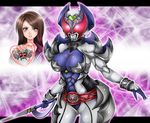  1girl belt breasts cameltoe contrapposto hikari_natsumi kamen_rider kamen_rider_dcd kamen_rider_kivala kivala large_breasts standing sword weapon wide_hips 