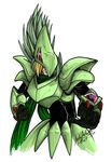  armor blonde_hair cyborg gaogaigar green_hair male_focus scarf soldato_j solo yuusha_ou_gaogaigar yuusha_series 