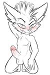  balls bedroom_eyes blush erection fur hair half-closed_eyes league_of_legends licking licking_lips looking_at_viewer male mammal nipples nude penis pose rumble simple_background smile solo tongue tongue_out veigar-chan video_games yordle 