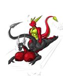  2015 anthro areola big_breasts big_butt breasts butt cynder dragon erect_nipples female flame_the_dragon male nipples nude penetration sex shinysteel spyro_the_dragon video_games 