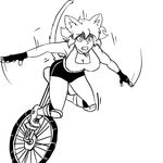  cat feline female imminent_injury mammal ricky_(artist) simple_background solo tagme unicycle white_background wide_eyed 