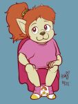 anthro female going_potty hi_res mindy_latour potty potty_chair potty_training sega smkd solo sonic_the_hedgehog_(series) sonic_underground training_pants