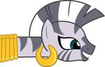  equine female friendship_is_magic green_eyes happy mammal my_little_pony reaction_image smile solo tagme unknown_artist zebra zecora_(mlp) 