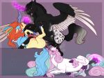 4:3 anal anal_penetration animal_genitalia animal_penis anus ball_worship ball_worship_during_sex balls black_body blush bodily_fluids breath cuff_(restraint) curved_horn dappled_fur dominant dominant_male drooling equid equine equine_genitalia equine_penis fan_character femboy feral fetlocks floppy_ears from_front_position galarian_form galarian_rapidash generation_5_pokemon generation_8_pokemon genital_fluids genitals group group_sex hair hi_res hooves horn horse keldeo keldeo_(resolute_form) legendary_pokemon long_hair lying lying_on_ground magic male male/male mammal medial_ring missionary_position multicolored_penis mythological_creature mythological_equine mythology nintendo on_back on_ground open_mouth oral oral_penetration panting penetration penis pokemon pokemon_(species) precum regional_form_(pokemon) restraints saliva sex sex_toy sex_toy_insertion shackles sheath snowberry spread_wings submissive submissive_male teeth telekinesis threesome tongue trio two_tone_penis two_tone_wings underhoof white_body winged_unicorn wings yellow_body