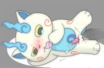  anal anal_penetration blush censored cum komasan male male/male penetration penis ruua tears video_games yo-kai_watch 