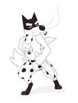  2015 anthro canine dog_treat doggo fur male mammal monochrome smoking undertale video_games white_fur 