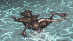  2010 anthro anus balls butt frickabee mammal nude penis rat rodent splinter swimming swimming_pool teenage_mutant_ninja_turtles underwater water 