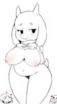 &lt;3 ambiguous_gender anthro areola big_breasts blush bone bottomless breasts caprine child chubby clothed clothing female fur goat hair half-dressed hearlesssoul horn human inverted_nipples long_ears male mammal mature_female monster nipples protagonist_(undertale) sans_(undertale) shirt shirt_lift simple_background skeleton skull smile solo_focus sweat toriel undertale video_games white_background white_fur wide_hips young 