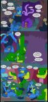 absurd_res anthro armless between_breasts between_legs blue_body blue_eyes blue_tongue breasts brown_body brown_fur brown_hair butt clothed clothing coiling comic curvy_female curvy_figure deep_throat dialogue digital_media_(artwork) duo english_text eyelashes female feral forest french_kissing fur green_body group hair hi_res human jajuka jasper_(tacokurt) jungle jungle_background kissing lagomorph legless leporid limbless long_ears long_tongue male male/female mammal onomatopoeia open_mouth oral oral_penetration penetration plant plant_monster purple_hair python rabbit reptile scales scalie snake sound_effects tacokurt tail text thick_thighs thinking tongue tree willow_(tacokurt) yellow_eyes 