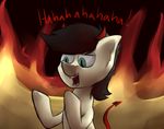  demon equine fire horse laugh male mammal marsminer my_little_pony pone_keith pony solo 