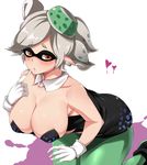  &lt;3 big_breasts blush breasts hair inkling looking_at_viewer marie_(splatoon) nintendo solo splatoon unknown_artist video_games white_hair 