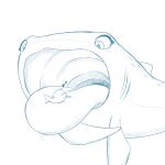 2021 carpet_shark destiny_(finding_dory) disney duo female feral feral_pred feral_prey finding_dory finding_nemo fish gills gum-k heart_symbol hi_res in_mouth male marine mawplay mouth_shot on_tongue open_mouth oral_vore pixar shark tongue vore whale_shark