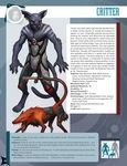  anthro armor duo ear_piercing eclipse_phase feral mammal piercing posthuman_studios science_fiction unknown_species 