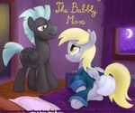  derpy_hooves_(mlp) diaper duo friendship_is_magic invalid_tag my_little_pony smudge_proof text thunderlane_(mlp) 