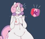  2015 aged_up anthro anthrofied areola breasts equine erect_nipples female friendship_is_magic horn mammal my_little_pony nipples nude pussy solo somescrub sweetie_belle_(mlp) thick_thighs unicorn wide_hips 