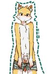  2015 anthro balls blush canine clothing embarrassed fox male mammal penis simple_background solo uncut underwear undressing young zutabo 