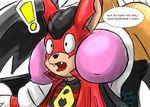  aero_the_acro-bat age_difference bat big_breasts breasts female jumpjump male mammal rouge_the_bat sonic_(series) young 