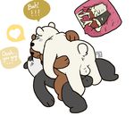  anal anal_penetration backsack balls bear bowserboy101 cum cum_inside double_penetration grizzly_(character) grizzly_bear group group_sex ice_bear internal male male/male mammal panda panda_(character) penetration penis polar_bear sex threesome we_bare_bears 