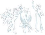  anthro aogami avian barefoot bird breasts canine covering cub eon_(typhlosion) equine greek gryphon helmet horse hybrid mammal nintendo nude osprey percy pok&eacute;ball pok&eacute;mon pokefur pussy shy teenager toga typhlosion video_games winged_wolf wings wolf young zeetyphlosion 