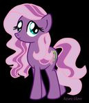  cutie_mark equine female hair horse mammal multicolored_hair my_little_pony pony simple_background smile solo source_request tagme unknown_artist wysteria_(mlp) 