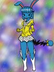  anthro anthrofied azumarill clothing female i-am-that-japanesse magical_girl nintendo pok&eacute;mon solo video_games 