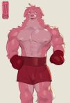 2025 abs absurd_res anthro areola athletic_wear biceps big_muscles biped bottomwear boxing_gloves canid canine canis clothed clothing countershading deltoids domestic_dog eyebrows floppy_ears front_view fur grey_background gym_bottomwear gym_shorts handwear hi_res kogito light lighting male male_anthro mammal monster_energy muscular muscular_anthro muscular_male navel nipples obliques open_mouth pecs pink_areola pink_body pink_ears pink_eyebrows pink_fur pink_nipples pink_nose pink_tongue portrait quads red_bottomwear red_boxing_gloves red_clothing red_eyes red_handwear red_shorts reference_image shaded shorts simple_background snout solo standing three-quarter_portrait tongue topless topless_anthro topless_male