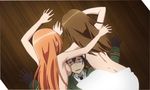  2girls convenient_censoring from_behind kusanagi_takeru multiple_girls nikaidou_mari nude ootori_ouka screencap taimadou_gakuen_35_shiken_shoutai 